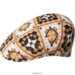 accessoires 8800Z10 Kangol bruin multi uniseks kunstnijverheid 504