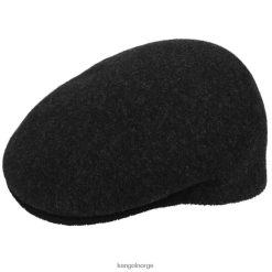 accessoires 8800Z114 Kangol zwarte mergel uniseks wol 504-s