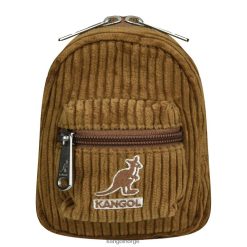 accessoires 8800Z1249 Kangol bruin uniseks koord v mini zakje charme