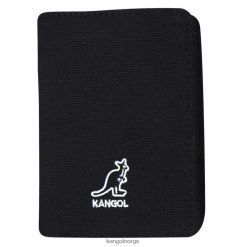 accessoires 8800Z1254 Kangol zwart uniseks 2-voudige kaarthouder
