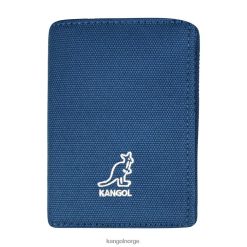 accessoires 8800Z1255 Kangol donkerblauw uniseks 2-voudige kaarthouder