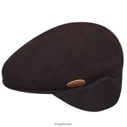 accessoires 8800Z150 Kangol espresso uniseks wol 504 oorflap