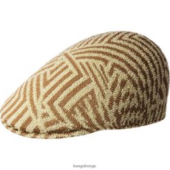 accessoires 8800Z174 Kangol mahonie/haver uniseks virtueel raster 507