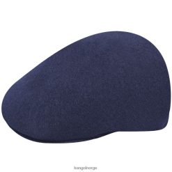 accessoires 8800Z244 Kangol donkerblauw uniseks naadloze wol 507