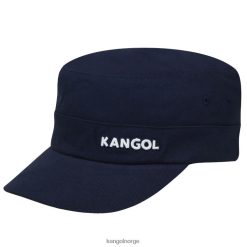 accessoires 8800Z263 Kangol marine uniseks legerpet van katoenen keperstof