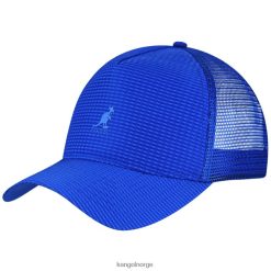 accessoires 8800Z283 Kangol zwart uniseks seersucker mesh trucker
