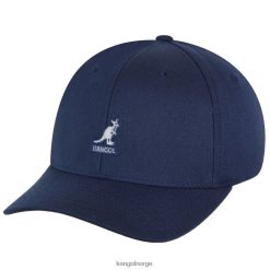 accessoires 8800Z316 Kangol donkerblauw uniseks wollen flexfit honkbal