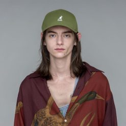 accessoires 8800Z321 Kangol olijf uniseks wollen flexfit honkbal