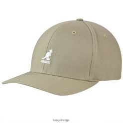 accessoires 8800Z324 Kangol taupe uniseks wollen flexfit honkbal