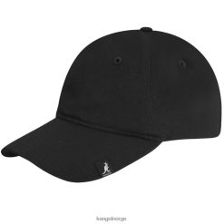 accessoires 8800Z332 Kangol zwart uniseks katoenen verstelbare honkbal