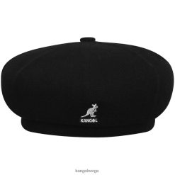 accessoires 8800Z413 Kangol zwart uniseks bamboe jax baret