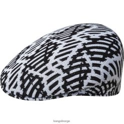 accessoires 8800Z43 Kangol zwart wit uniseks vallende schubben 504