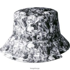 accessoires 8800Z456 Kangol zwarte bloemen uniseks bloemen omkeerbare emmer