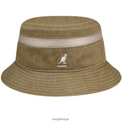 accessoires 8800Z472 Kangol haver uniseks verontruste katoenen mesh emmer