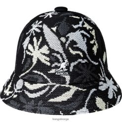 accessoires 8800Z487 Kangol zwarte bloemen uniseks straat bloemen casual