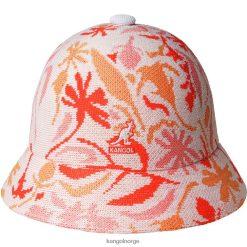 accessoires 8800Z488 Kangol witte bloemen uniseks straat bloemen casual
