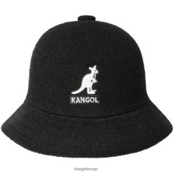 accessoires 8800Z520 Kangol zwart uniseks groot logo casual