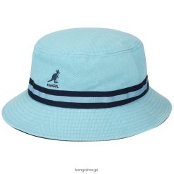 accessoires 8800Z529 Kangol lichtblauw uniseks streep lahinch