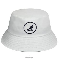 accessoires 8800Z542 Kangol wit uniseks katoenen emmer