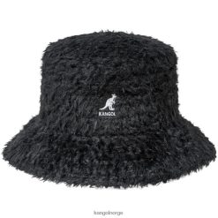 accessoires 8800Z549 Kangol zwart uniseks harige vlecht lahinch