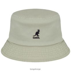 accessoires 8800Z579 Kangol khaki uniseks gewassen vissershoed