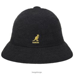 accessoires 8800Z599 Kangol zwart goud uniseks bermuda casual