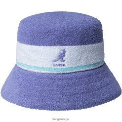 accessoires 8800Z647 Kangol ijskoude lila uniseks emmer met bermudastreep