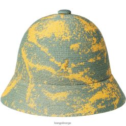 accessoires 8800Z653 Kangol olie groen/warm abrikoos uniseks casual airbrushen
