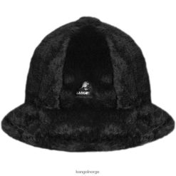 accessoires 8800Z697 Kangol zwart uniseks casual nepbont