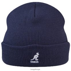 accessoires 8800Z845 Kangol donkerblauw uniseks acryl manchet aan te trekken