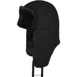 accessoires 8800Z851 Kangol zwart uniseks wollen ushanka