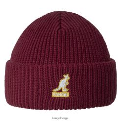 accessoires 8800Z867 Kangol rood fluweel uniseks cardinal 2-way beanie