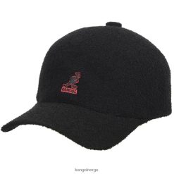 accessoires 8800Z872 Kangol zwart uniseks bermuda elastische spacecap