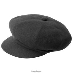 accessoires 8800Z893 Kangol donker flanel uniseks wollen spitfire