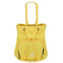 accessoires 8800Z942 Kangol geel uniseks gelukstas van canvas