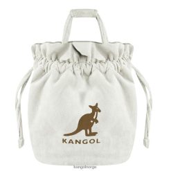 accessoires 8800Z992 Kangol ivoor uniseks fluwelen tas met trekkoord