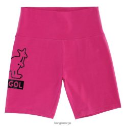 broek 8800Z1003 Kangol roze pauw uniseks folie bikershorts