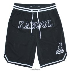 broek 8800Z1007 Kangol zwart uniseks basketbalshorts voor wedstrijddagen