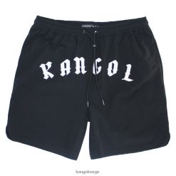 broek 8800Z1028 Kangol zwart uniseks gotische zwembroek