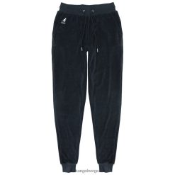 broek 8800Z1051 Kangol zwarte schoonheid vrouwen badstof joggingbroek
