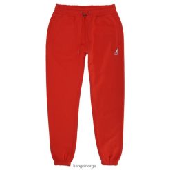 broek 8800Z1057 Kangol rood Heren geborduurde joggingbroek