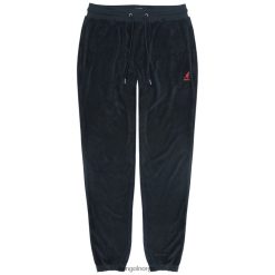 broek 8800Z1066 Kangol zwarte schoonheid Heren badstof joggingbroek