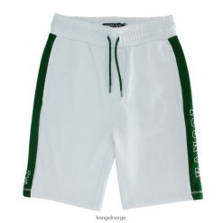 broek 8800Z1077 Kangol wit/donkergroen Heren tennisbroekje