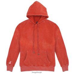 kleding 8800Z1094 Kangol adrenalinestoot uniseks hoodie met zuur wassing