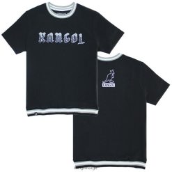 kleding 8800Z1107 Kangol zwart uniseks wedstrijddag basketbal tee