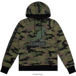 kleding 8800Z1112 Kangol leger camo uniseks camouflage hoodie