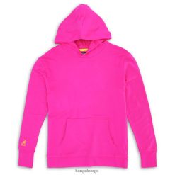kleding 8800Z1116 Kangol roze pauw uniseks popkleurige hoodie