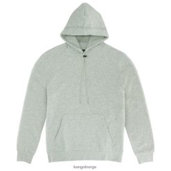 kleding 8800Z1152 Kangol asgrijs Heren geborduurde hoodie