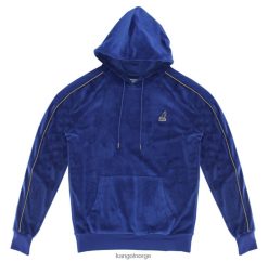 kleding 8800Z1159 Kangol baken blauw Heren velours hoodie