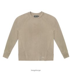 kleding 8800Z1193 Kangol taupe schimmels uniseks perfecte crew-trui